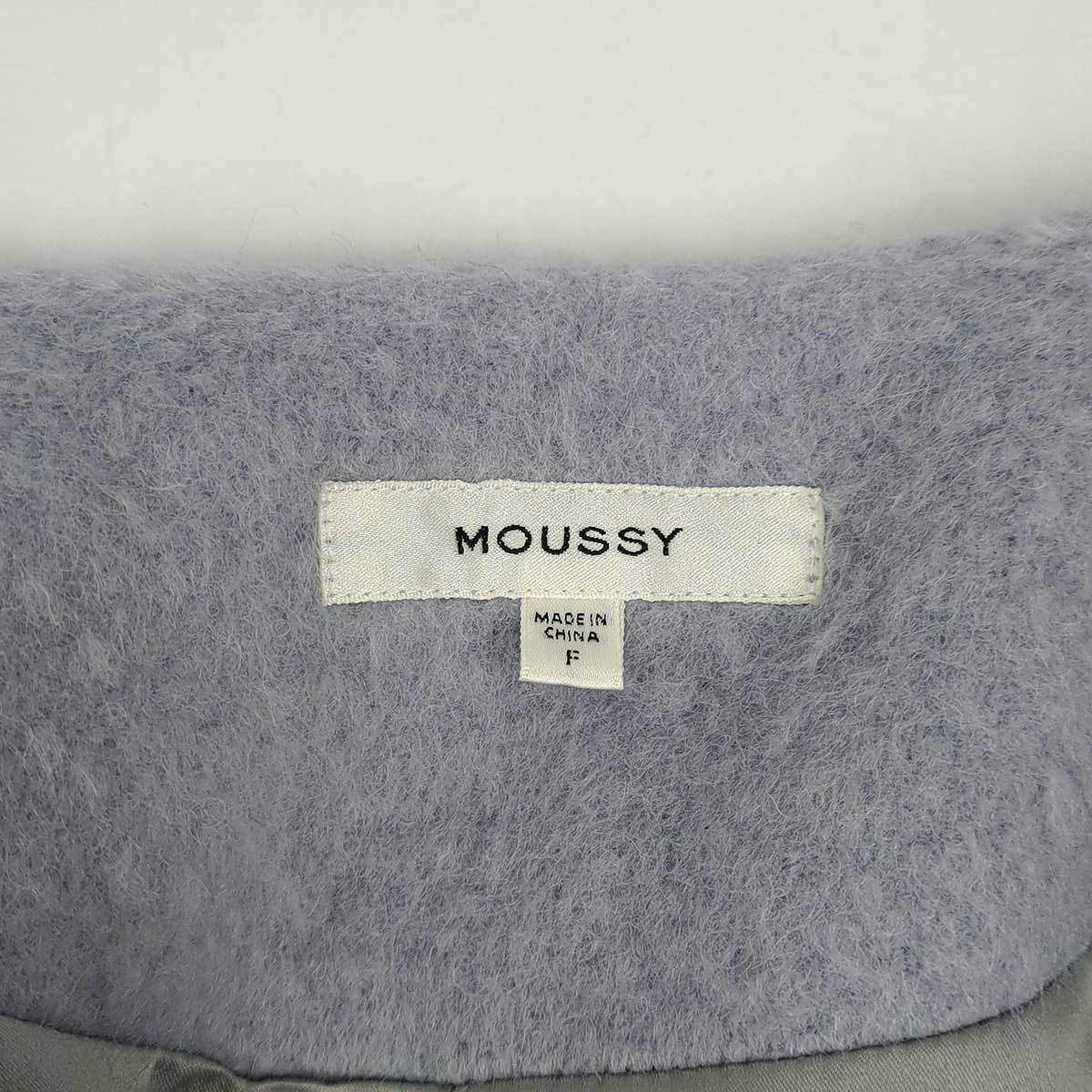 【中古】マウジー FUZZY WOOL BLEND ロング チェスターコート 010AAS30-5260 レディース MOUSSY アウター F_画像3