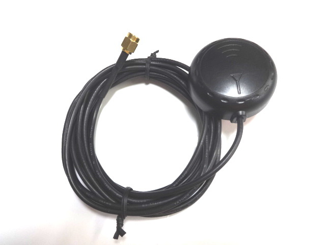  height confidence GPS antenna 3m length SMA connector ( male ) 1575.42MHz in-vehicle navi .GPSDO etc. unused * new goods 