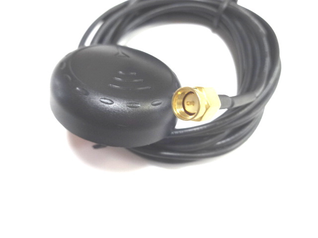  height confidence GPS antenna 3m length SMA connector ( male ) 1575.42MHz in-vehicle navi .GPSDO etc. unused * new goods 