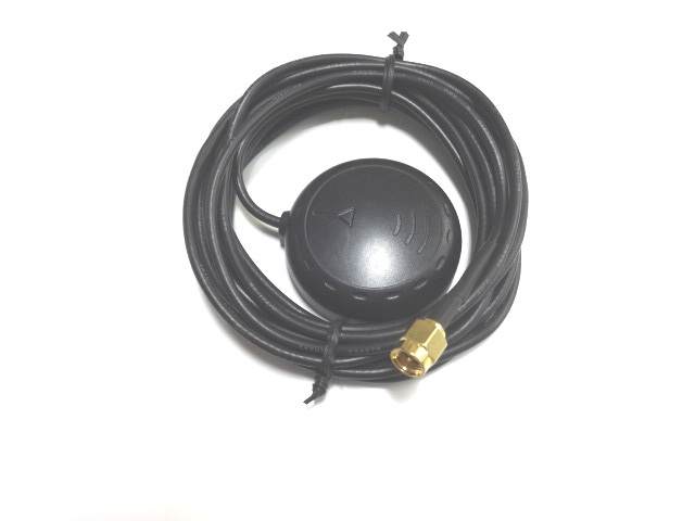  height confidence GPS antenna 3m length SMA connector ( male ) 1575.42MHz in-vehicle navi .GPSDO etc. unused * new goods 