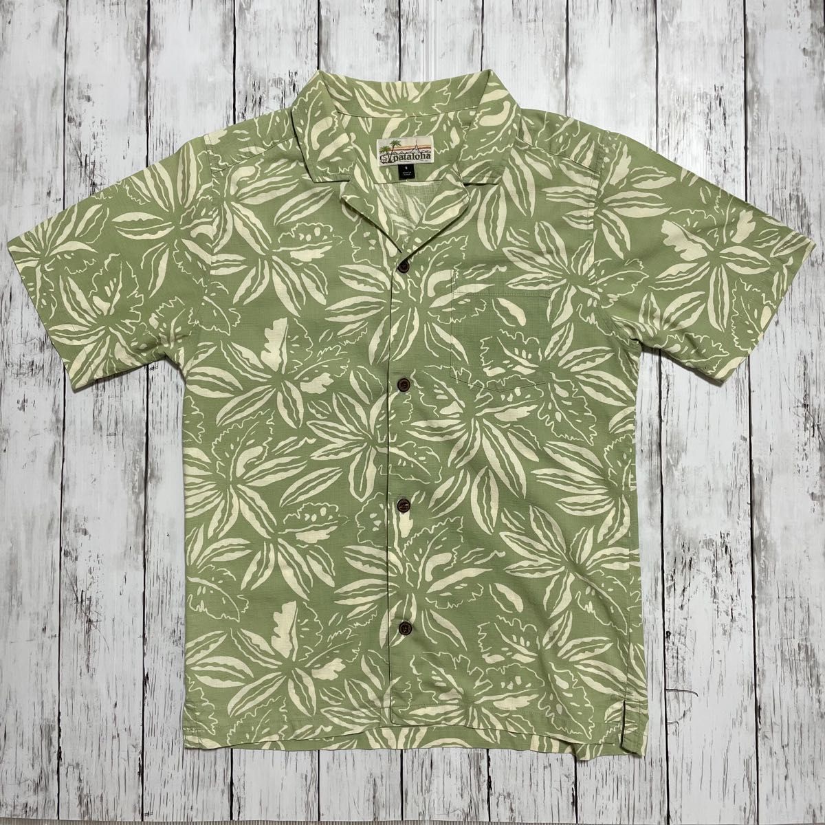 パタゴニア 30周年記念 限定 パタロハ 半袖シャツ Sサイズ アロハシャツ