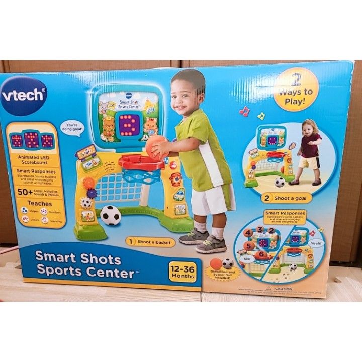 半額以下！vTech スマートスポーツセンター ヴイテック ミニサッカー バスケットボール 知育玩具