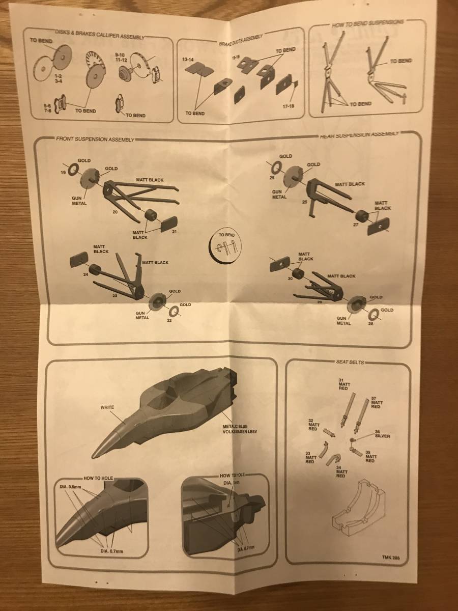 1/43 kit TAMEO foot Work FA16 #9 G.mo ruby teli Australia GP3 rank 1995