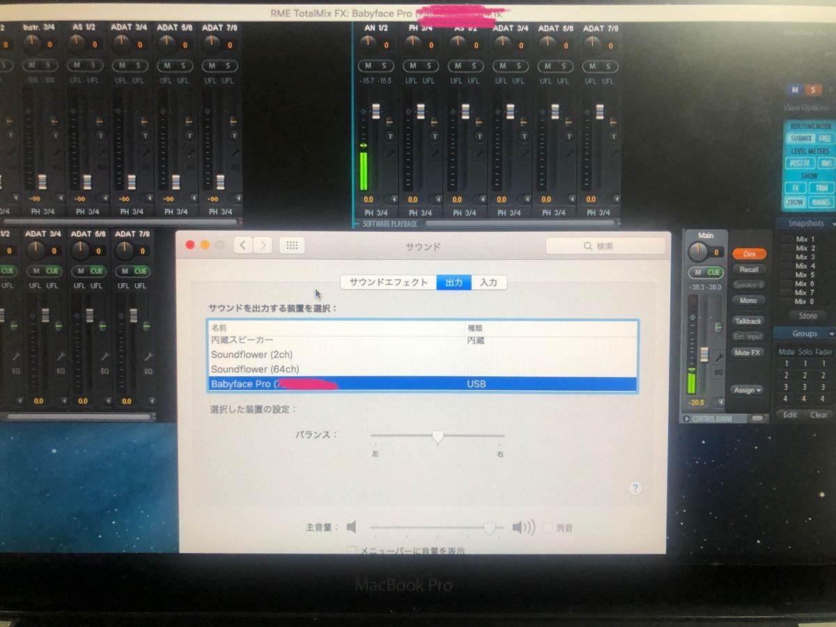 RME Babyface Pro FS 完動品 オーディオインターフェイス 箱付