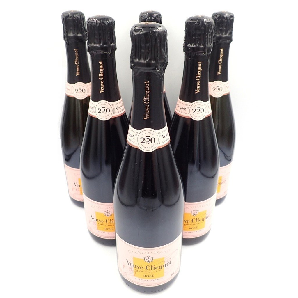 セット】ヴーヴ クリコ ロゼ 750ml Veuve Clicquot Rose 6本セット 同