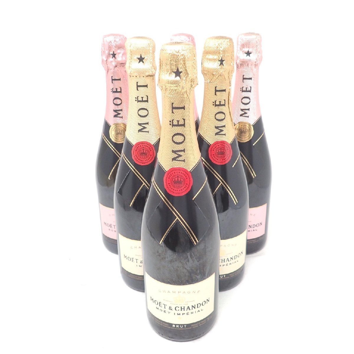 モエ エ シャンドン 白 ロゼ 12% 750ml 各3本 6本セット Moet