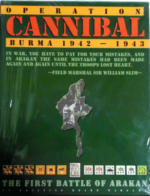 APL/OPERATON CANNIBAL BURMA 1942-43 THE FIRST BATTLE OF ARAKAN/新品駒未切断/日本語訳なし
