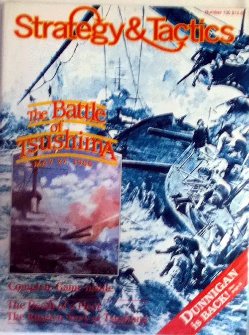 3W/STRATEGY&TACTICS NO.130/THE BATTLE OF TSUSHIMA /新品駒未切断/日本語訳なし