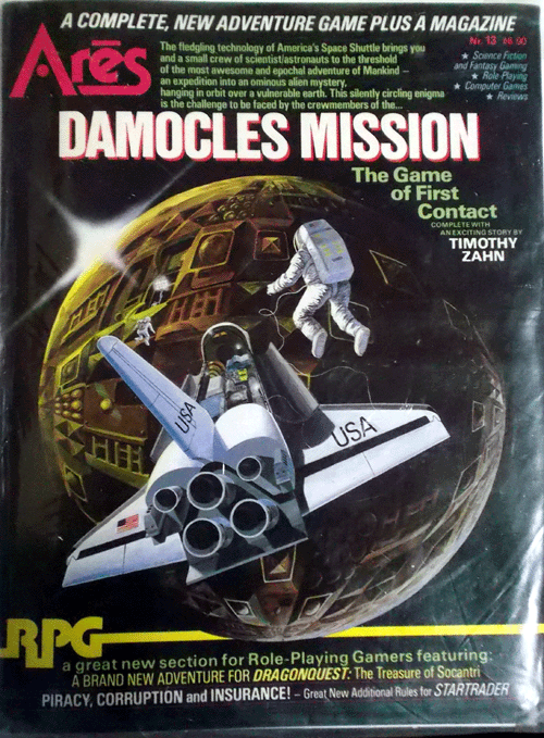 DP/SPI ARES NO.13 DAMOCLES MISSION/新品駒未切断/日本語訳なし