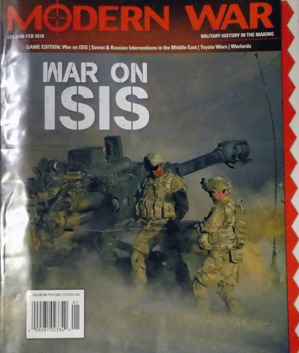 注文割引 DG/MODERN WAR ISIS/駒未切断/日本語訳無し ON NO.33/WAR ウォーゲーム