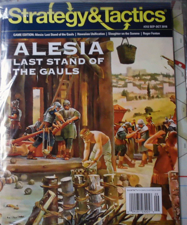 DG/STRATEGY&TACTICS NO.312/ALENSIA LAST SAND OF THE GAULS/駒未切断/日本語訳無し