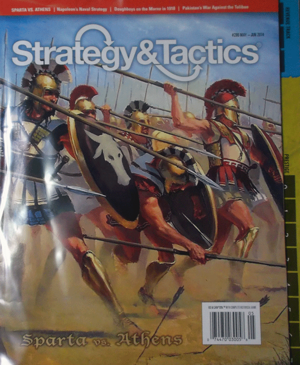 DG/STRATEGY&TACTICS NO.286 SPARTA VS ATHENS/駒未切断/日本語訳無し2