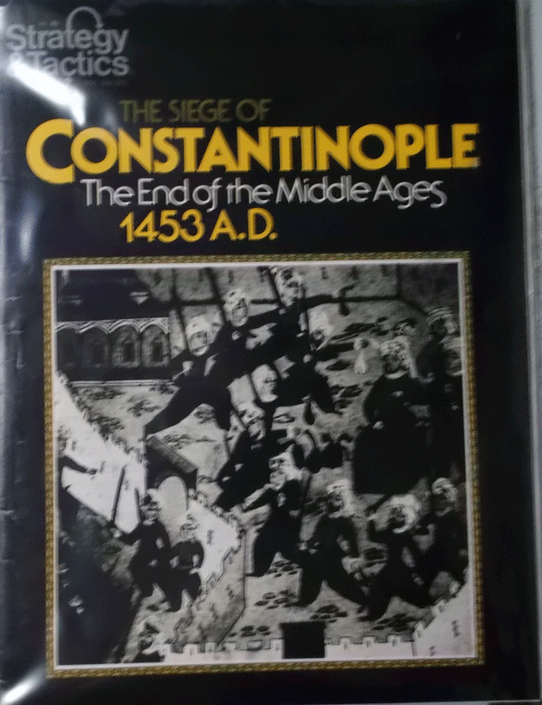 SPI/STRATEGY&TACTICS NO.66/THE SIEGE OF CONSTANTINOPLE 1453 A.D.,THE END OF THE MIDDLE AGES/駒未切断/日本語訳無し