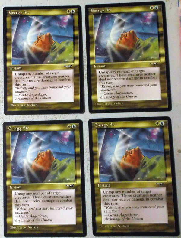 ＭTG/英語/4枚セット/Energy Arc/アライアンス/アンコモン