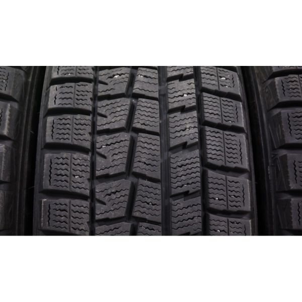 ダンロップ WINTER MAXX WM01 185/65R15 4本SET／2015年製8分山スタッドレスタイヤ／特筆すべき損傷なし／白石区手渡し可／bB フリード等にの画像3