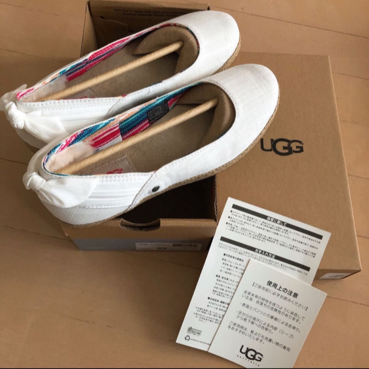 UGG レディースシューズ/スリッポン/バレーシューズ 22.5cm 未使用品