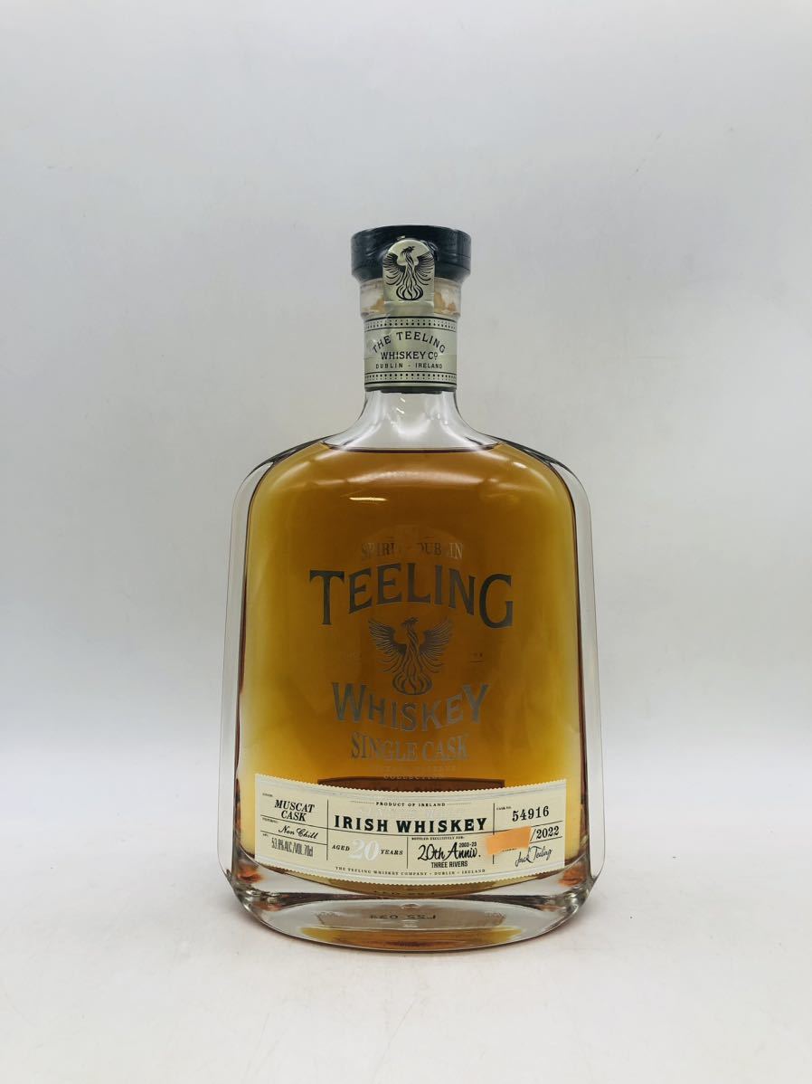 未開栓】TEELING（ティーリング）20年 シングル マスカットカスク アイ