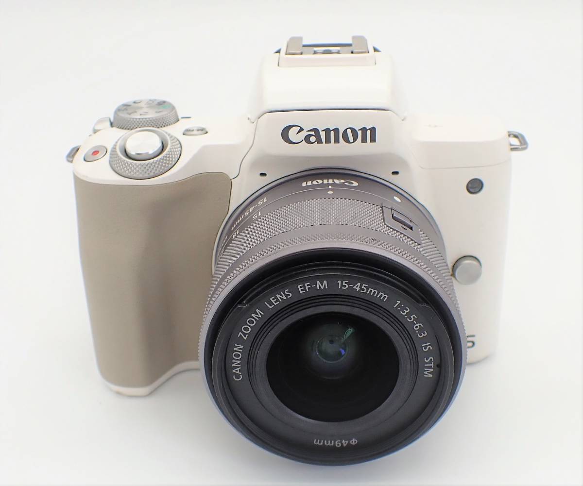 CANON EOS kiss M 標準レンズキット バッテリー・充電器セット