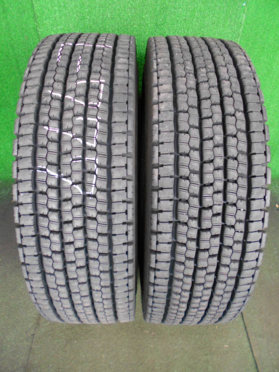 L-777 295/80R22.5 153/150J BS W999 バリ山 2本set