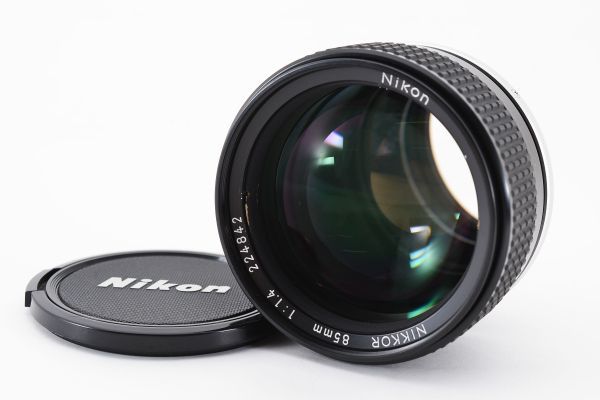 予約販売 ニコン #13722☆実用品☆ Nikon F1.4 85mm NIKKOR Ai-S