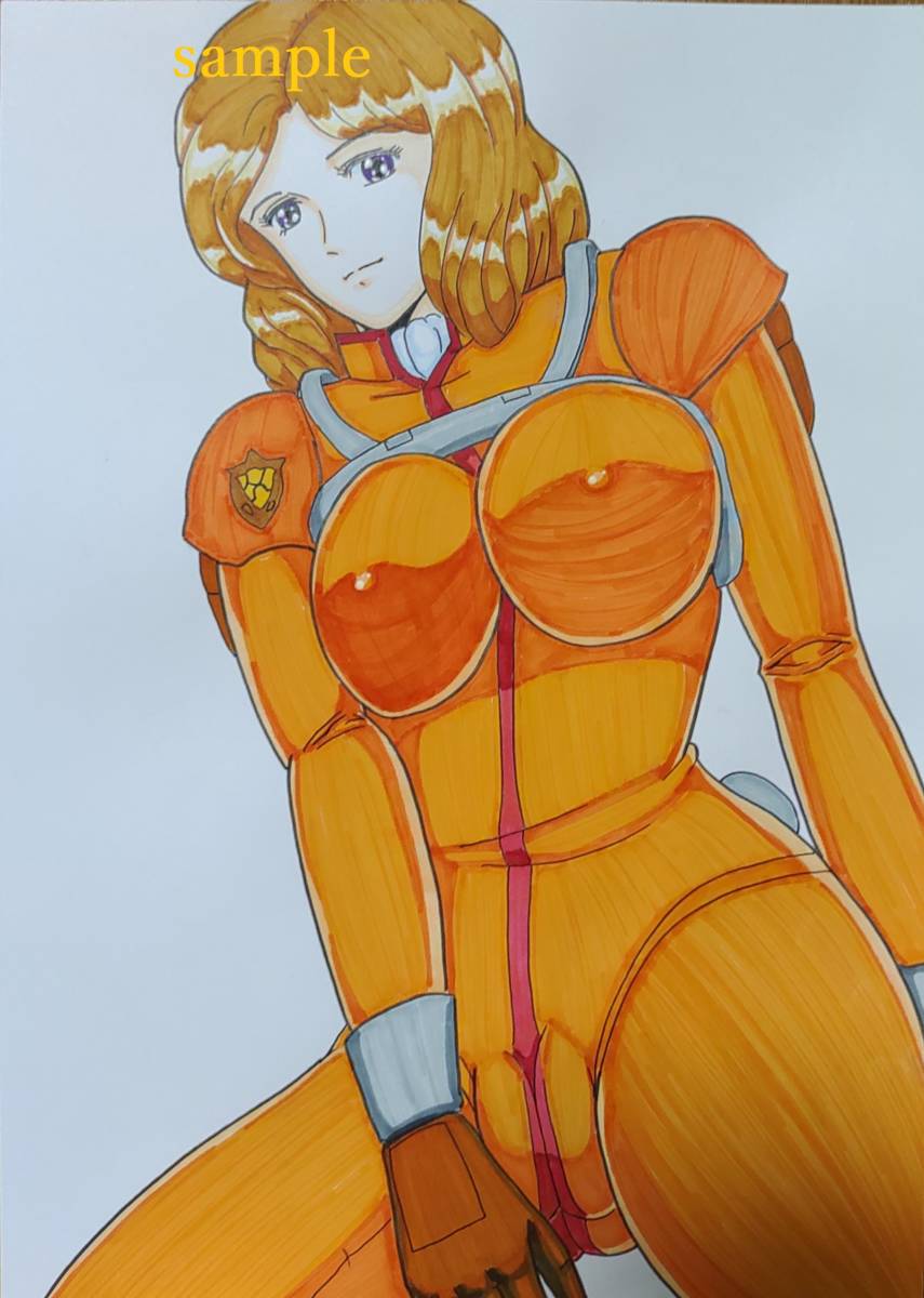  illustration including in a package OK Mobile Suit Gundam F91sesi Lee *fea child / same person hand-drawn illustrations fan art Fan Art GUNDAM