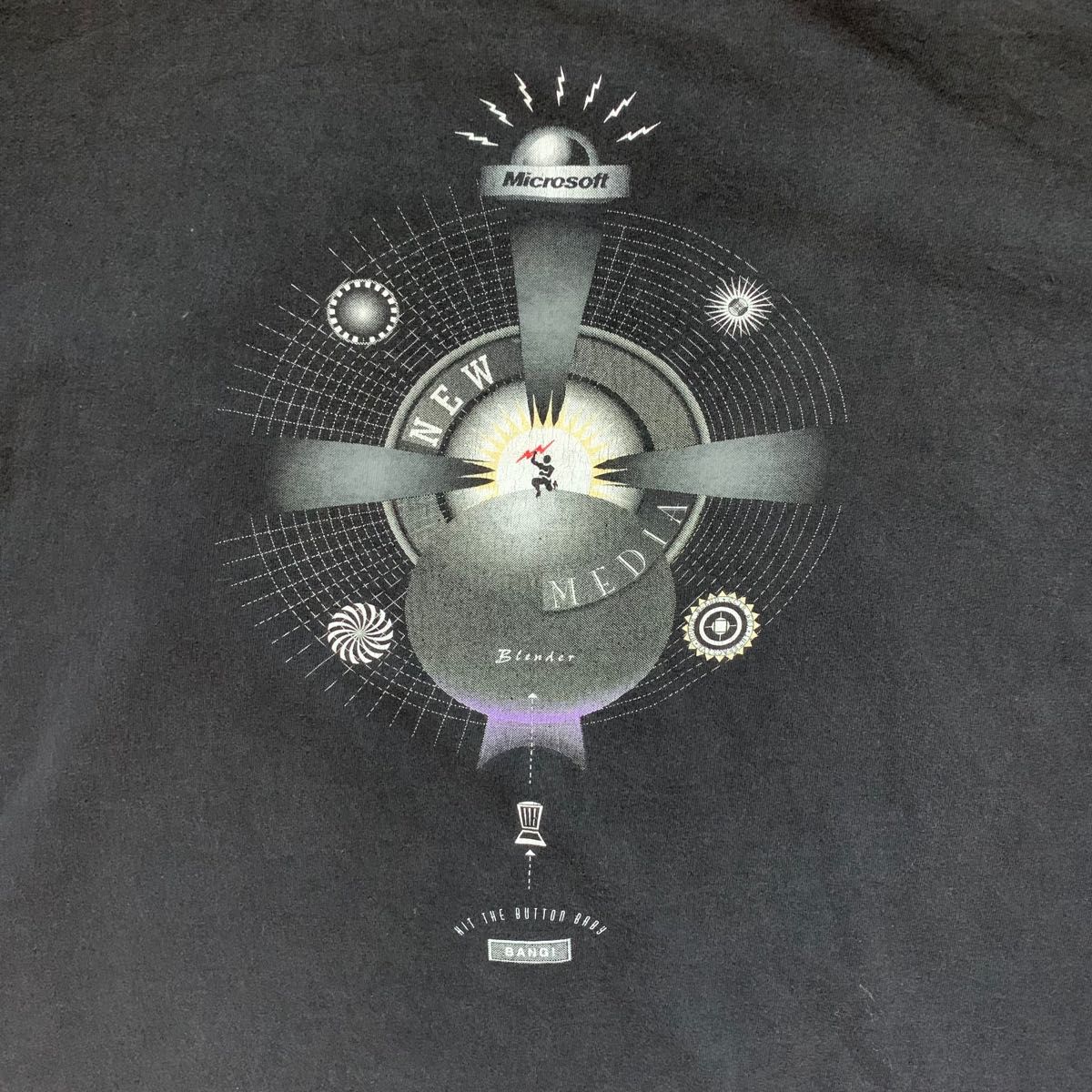 msn microsoft【マイクロソフト】90s vintage 企業 Tシャツ