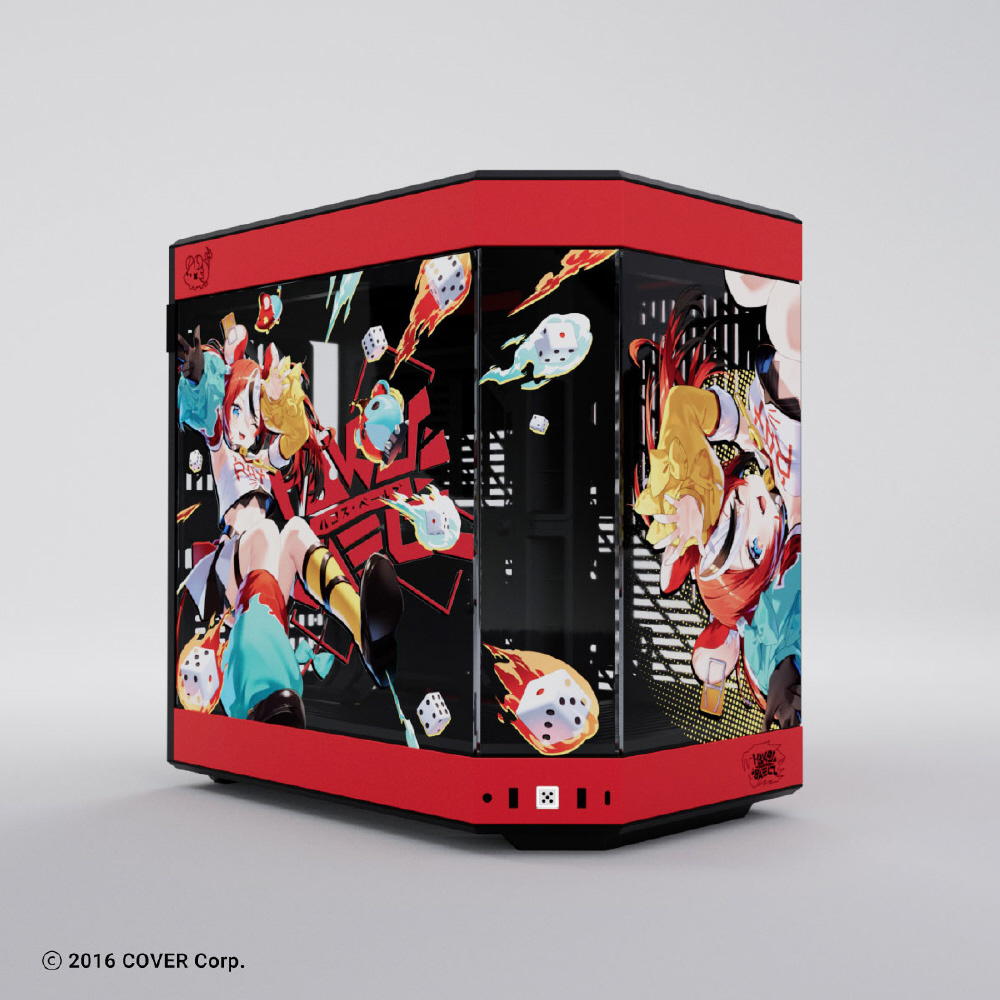 【未開封・送料無料】HYTE Y60 HAKOS BAELZ EDITION hololive English VTuber「Hakos Baelz」コラボ ホロライブ PCケース 8
