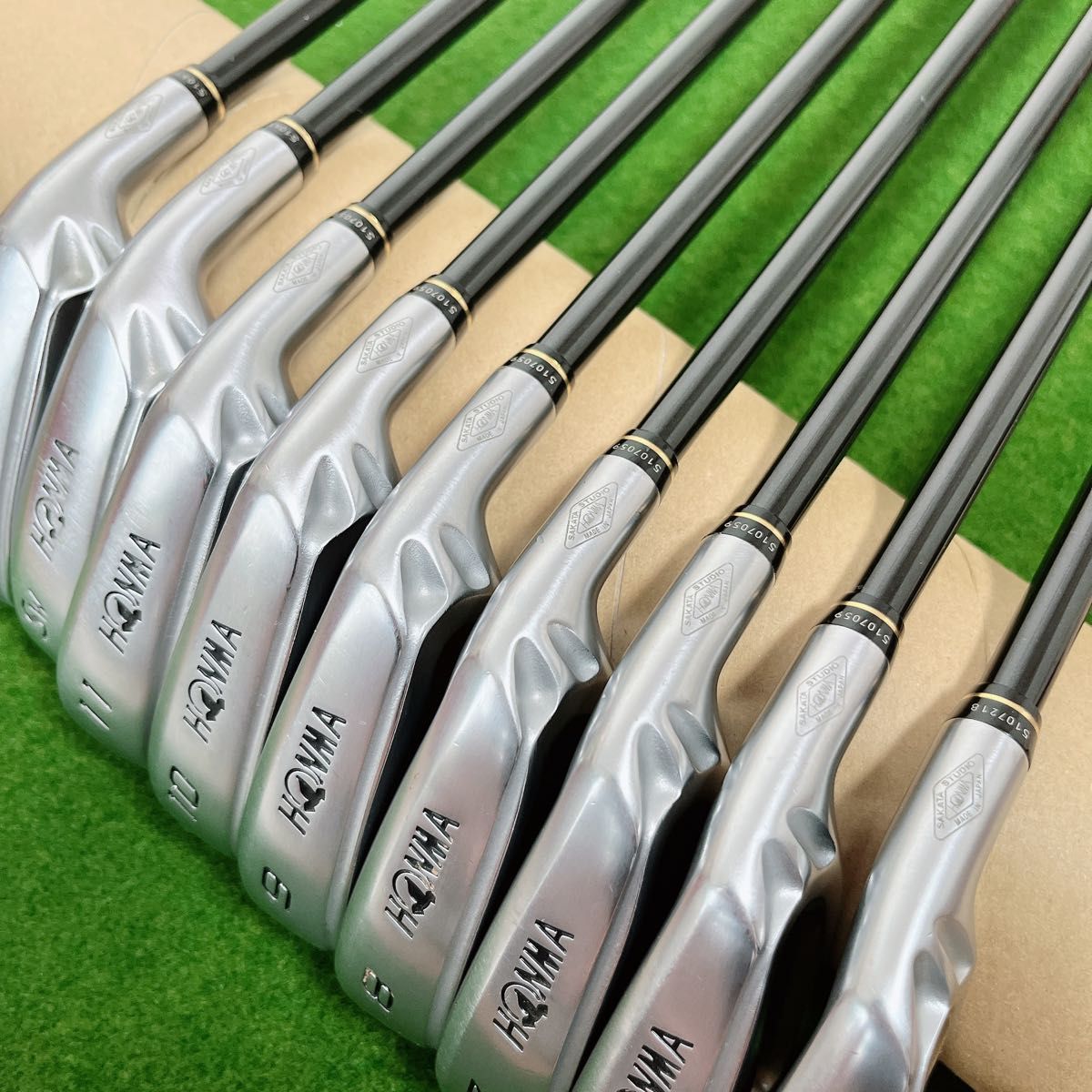 希少】HONMA 本間 ホンマ BERES MG703 アイアンセット 9本 ゴルフ