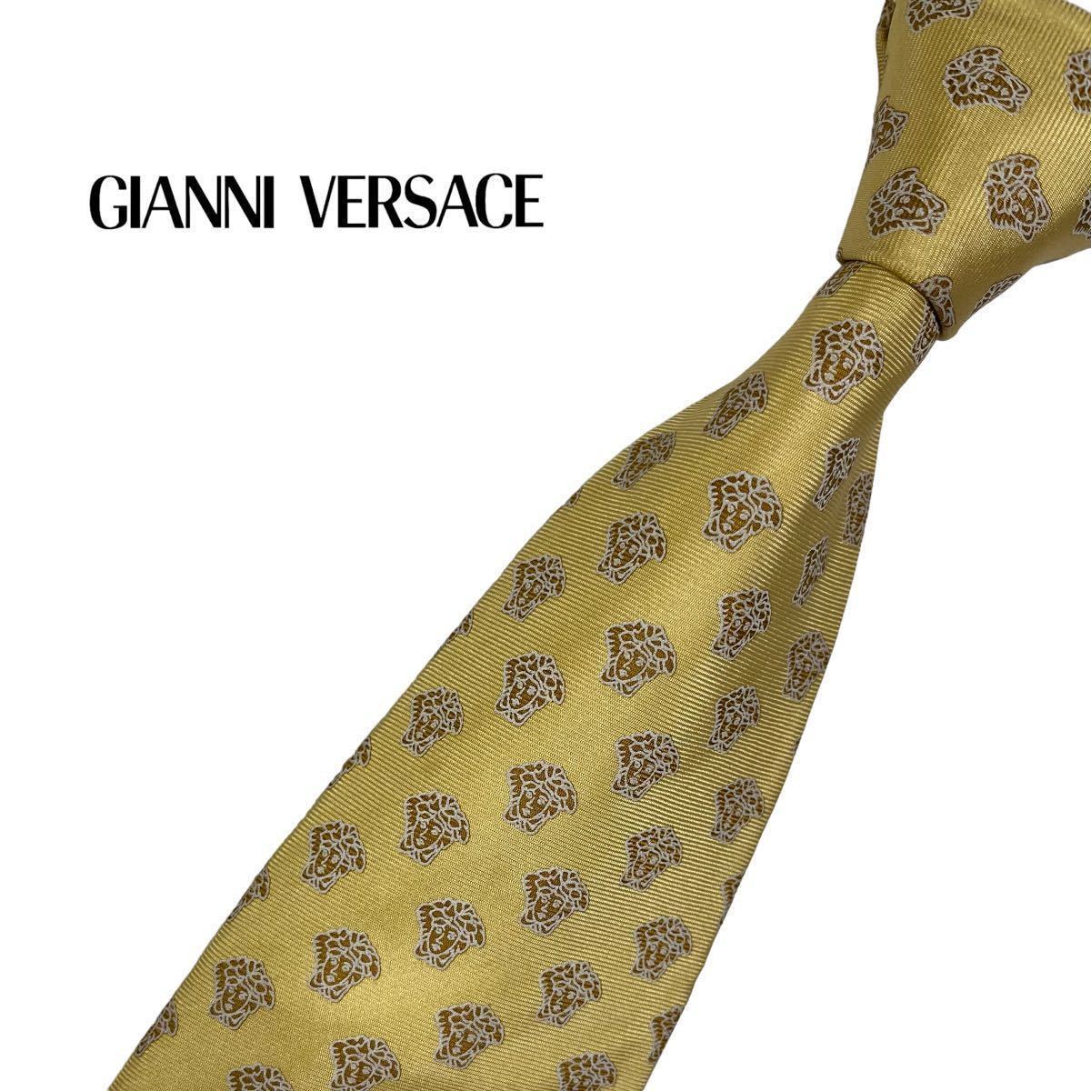 GIANNI VERSACE ネクタイ パターン柄 ジャンニ ヴェルサーチ USED 中古 m032_画像1