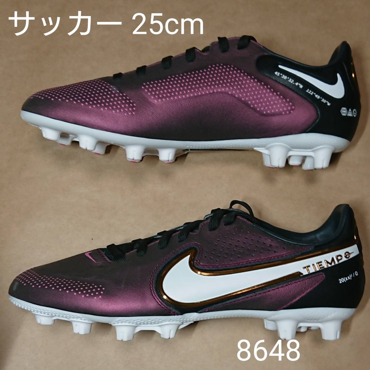 サッカースパイクシューズ 25cm ナイキ NIKE レジェンド 9 プロ HG 8648