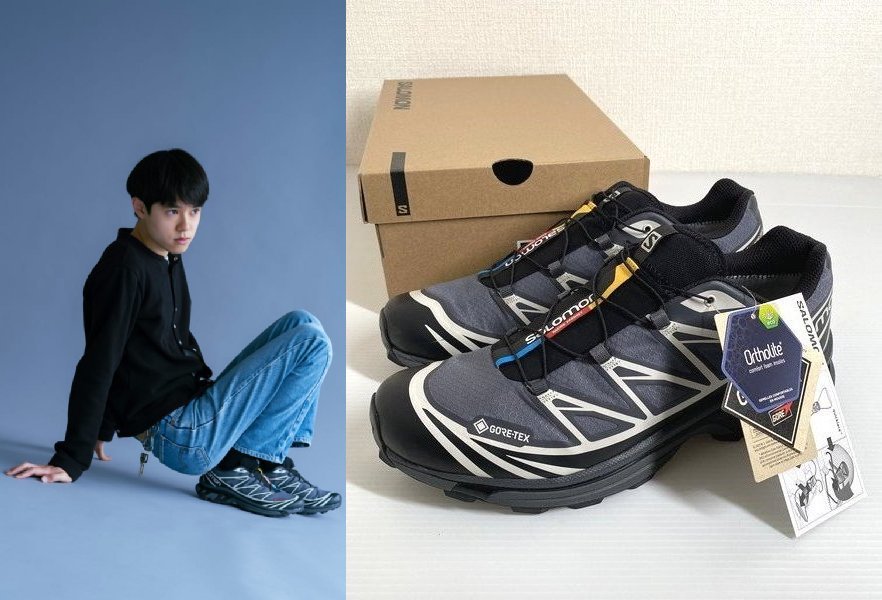 28.5cm 新品】salomon サロモン XT-6 GTX グレー GORE-TEX ゴアテック