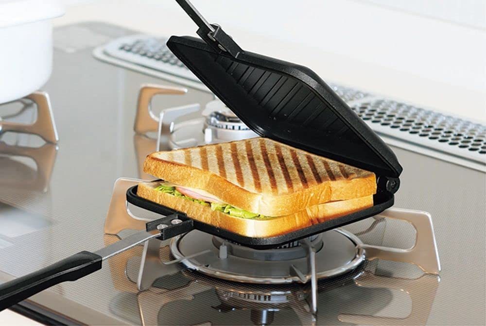  hot sandwich toaster direct fire camp . fluorine resin coating here Cafe CC-22/6672