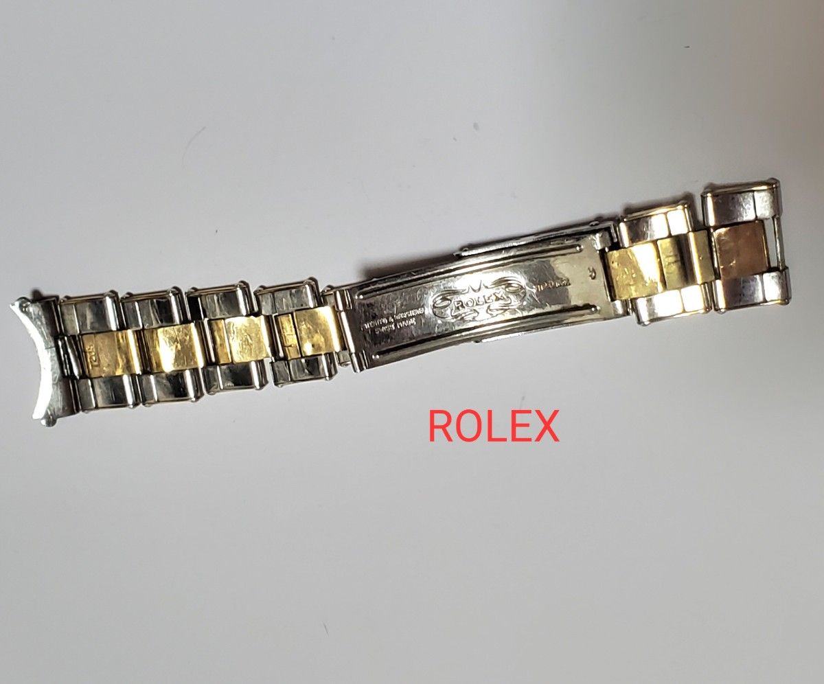 ROLEX リベットブレス コマ SS YG FF19㎜ 7205 61 ロレックス 67 ROLEX リベットブレス コマ SS YG FF19㎜ 7205 61 ロレックス 67