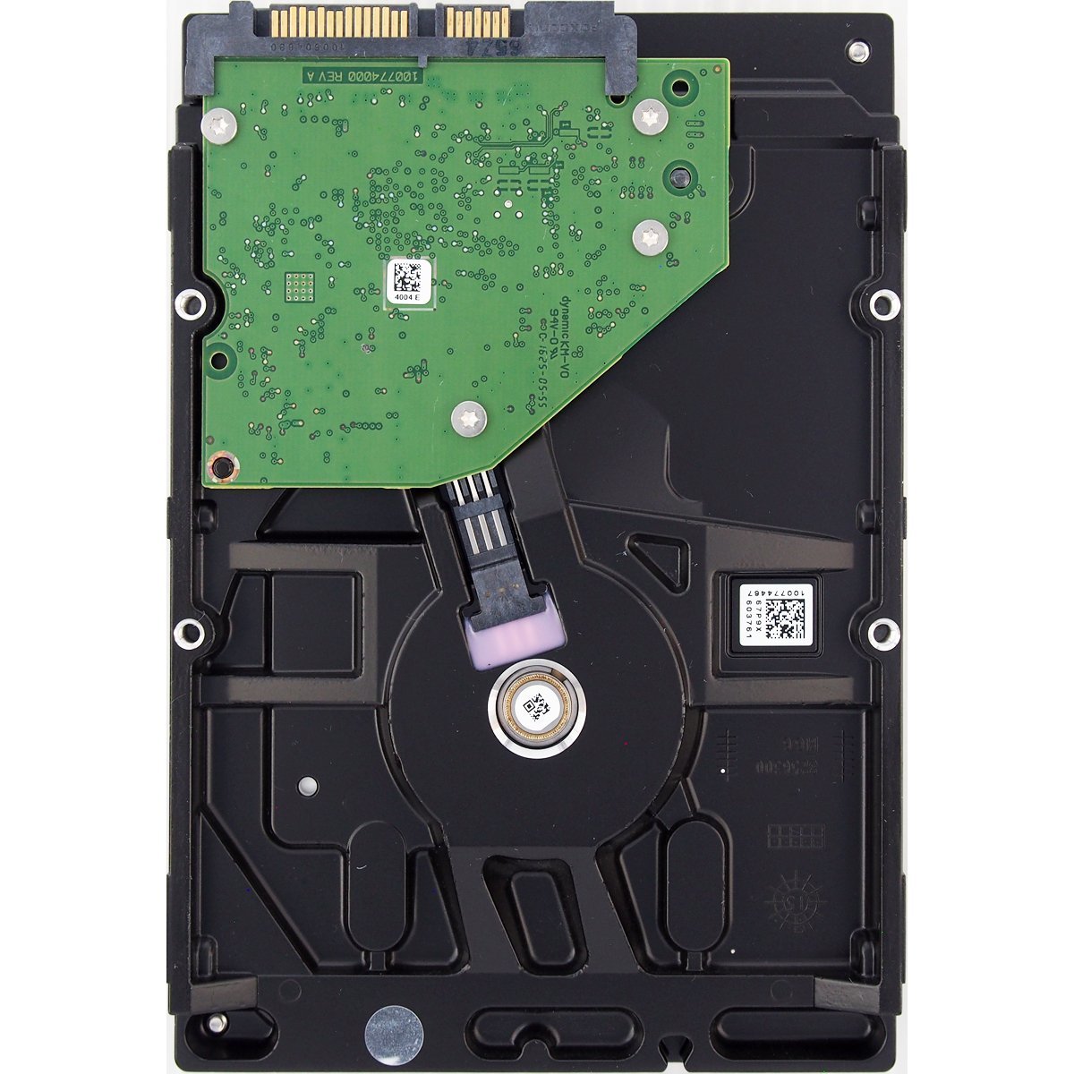 SEAGATE ST500DM002-1SB10A-542 LI P/N:SH20K17921 FRU:00PC550 3.5インチ SATA600 500GB 1971回 1612時間_画像2