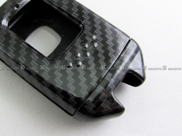 ジェイド FR4 FR5 カーボン 調 スマートキー ケース 黒 Hondaスマートキー スマートキーカバー KEY－CASE－027