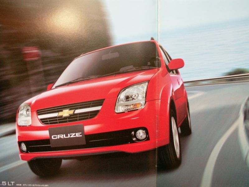 ★送料無料♪即決！ ■シボレー クルーズ カタログ（初代） ◇2002年 全24ページ 美品♪ ◆CHEVROLET CRUZE