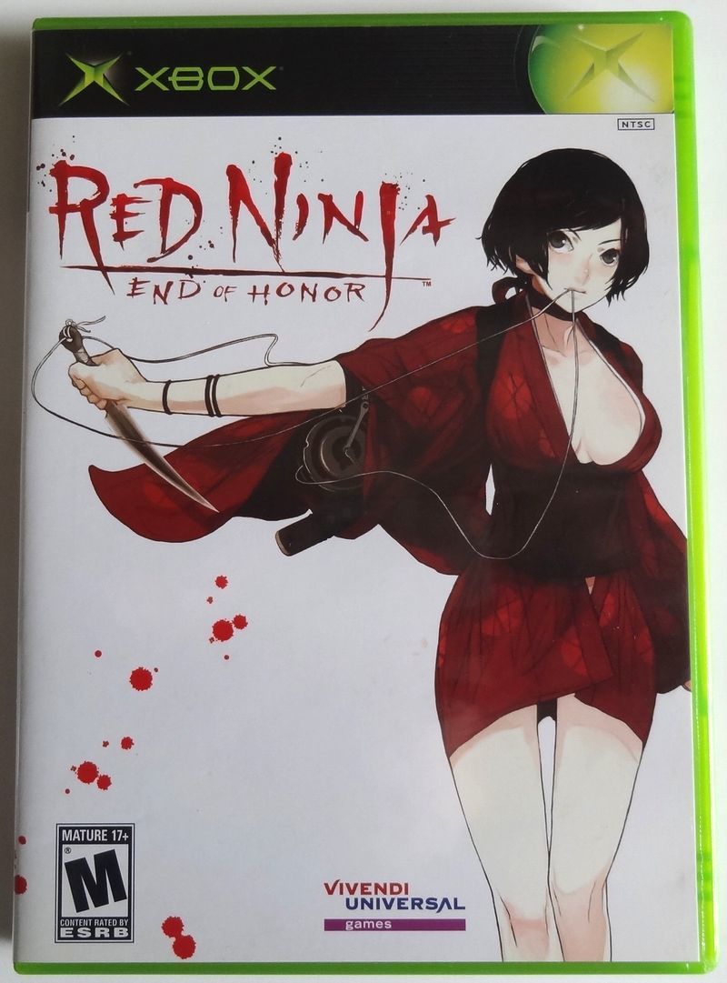 初代Xbox Red Ninja: End of Honor 北米版 (国内版本体動作可) 紅忍 血河の舞 動作確認済み