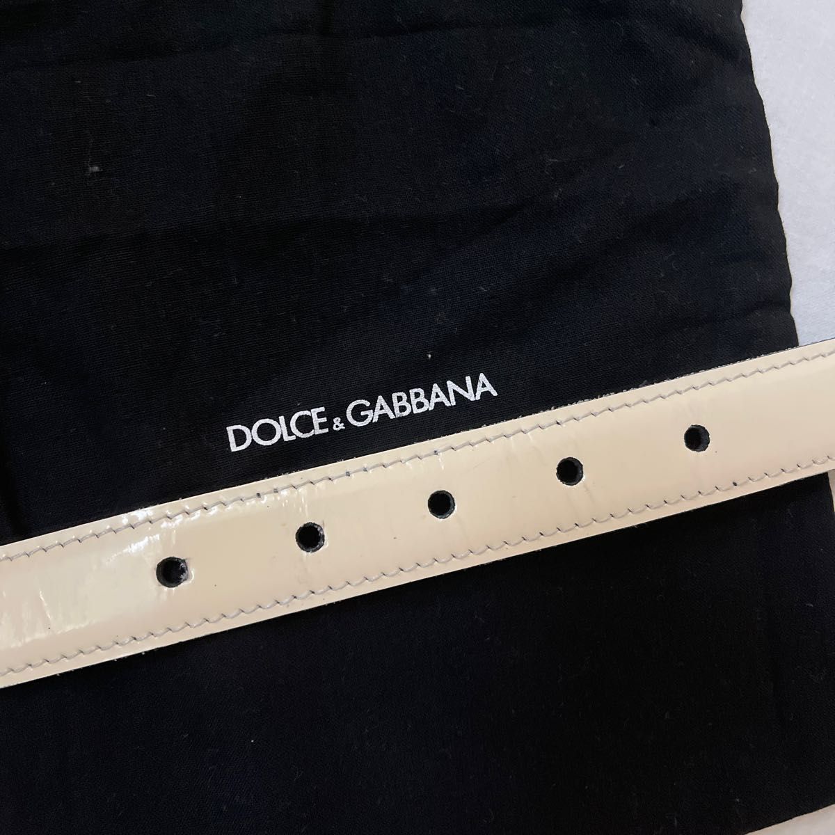 ドルチェアンドガッバーナ エナメル リバーシブルベルト | cumbiafilms.com