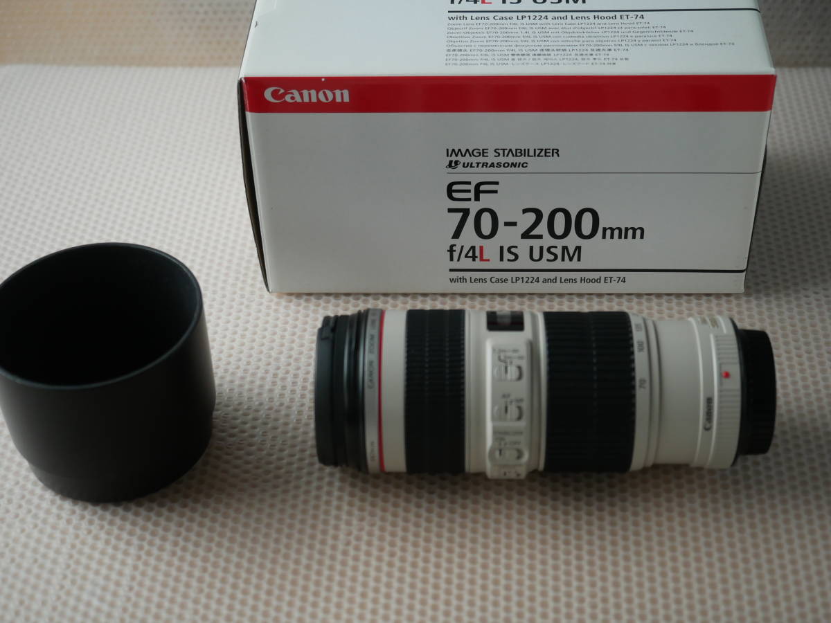 Canon EF70-200　f4L IS USM_写っているものが全てです。