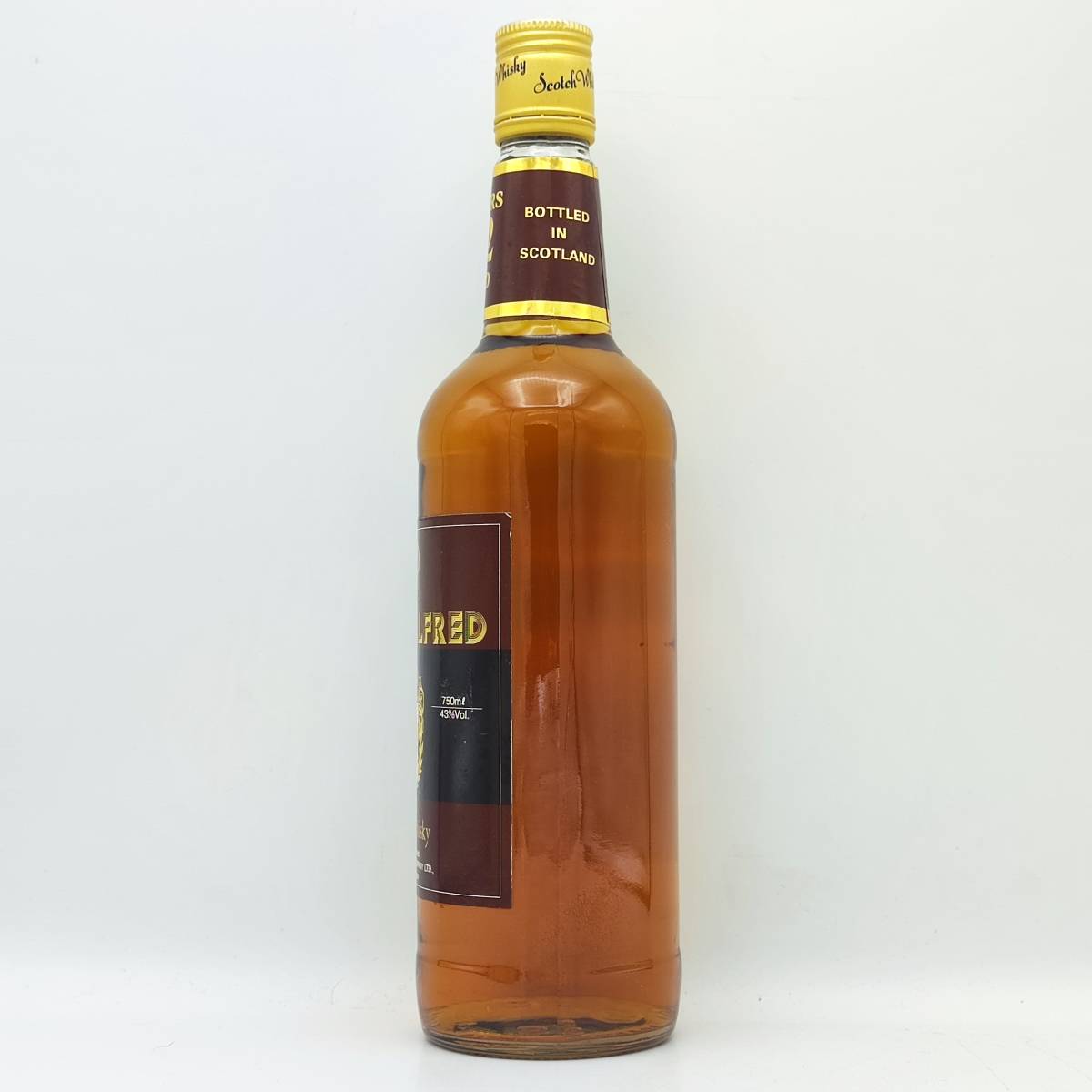 KING of ALFRED 12years old DE LUXE Scotch Whisky　43度　750ml【キング オブ アルフレッド 12年 デラックス スコッチ ウイスキー】_画像2