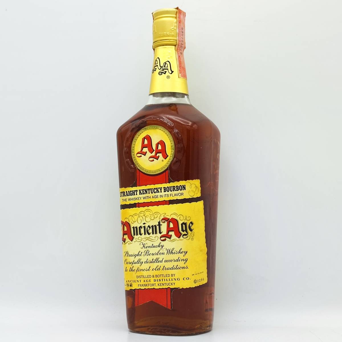 【全国送料無料】特級 Ancient Age Kentucky Straight Bourbon Whiskey The Finest Old Traditions　43度　760ml