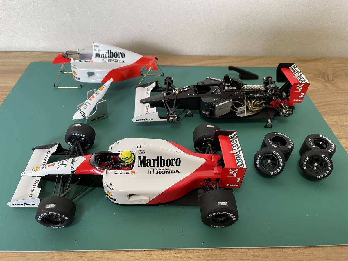 フジミ 1 20 マクラーレン・ホンダ MP4 6 未組立品 アイルトン・セナ