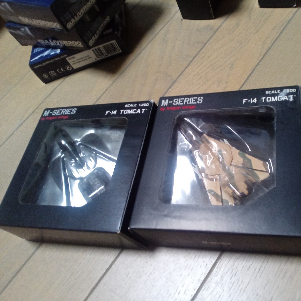 1/200 米海軍 ○ガリバー F-14A*4 ○M-SERIES F-14*2とEA-6BとS-3BとF