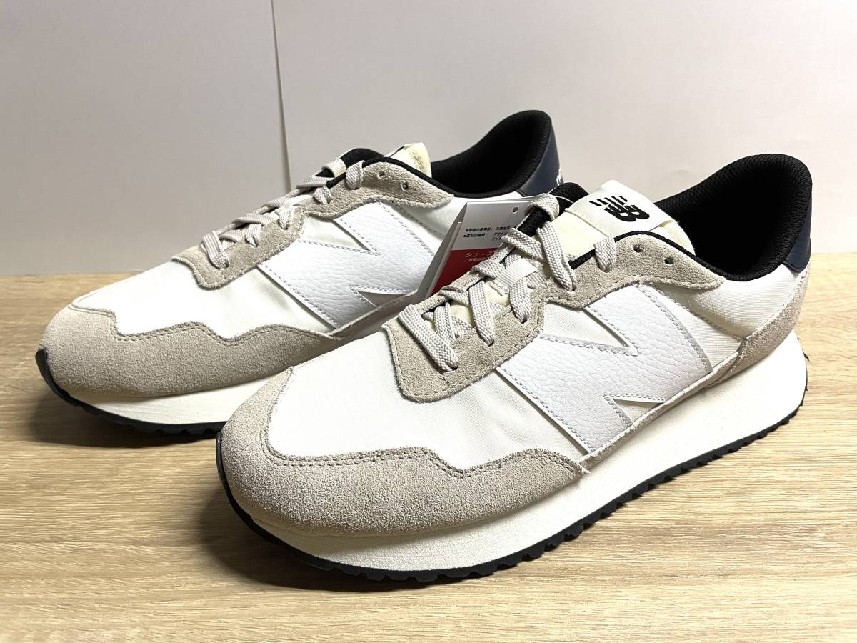 未使用 28cm ニューバランス MS237UL1 D ホワイト new balance