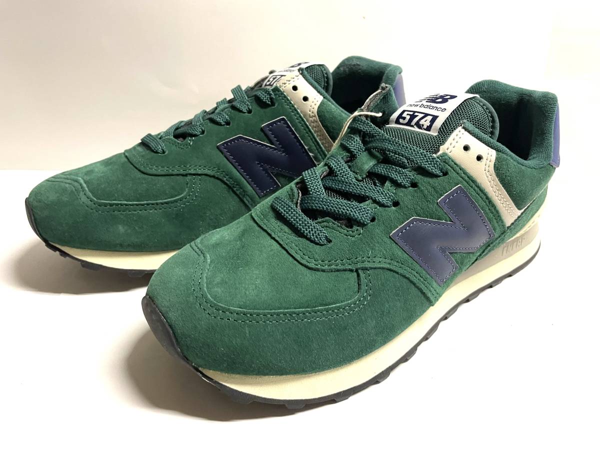 未使用 27.5cm D ニューバランス ML574PQ2 グリーン(緑) new balance_画像2