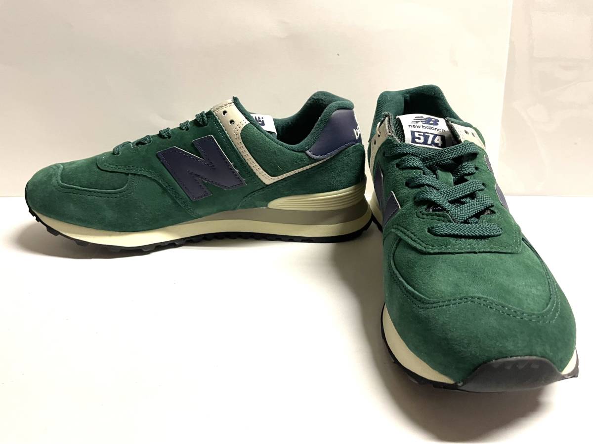 未使用 27.5cm D ニューバランス ML574PQ2 グリーン(緑) new balance_画像1