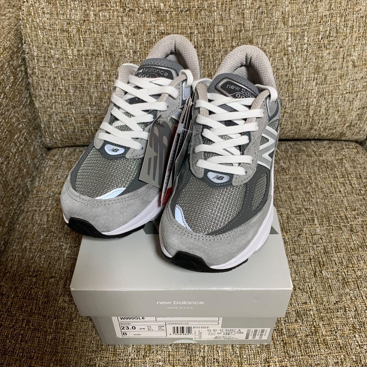 【新品未使用品】W990GL6 23cm newbalance ニューバランス