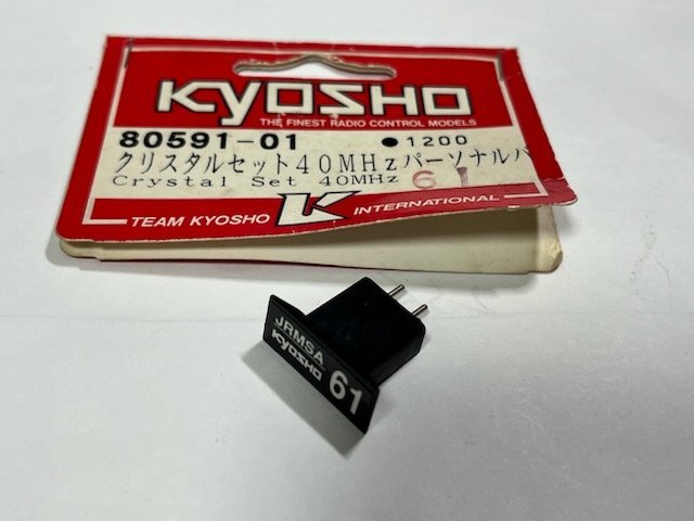  Kyosho 80591-01 personal band monitor for reception crystal 40.155MHz #61