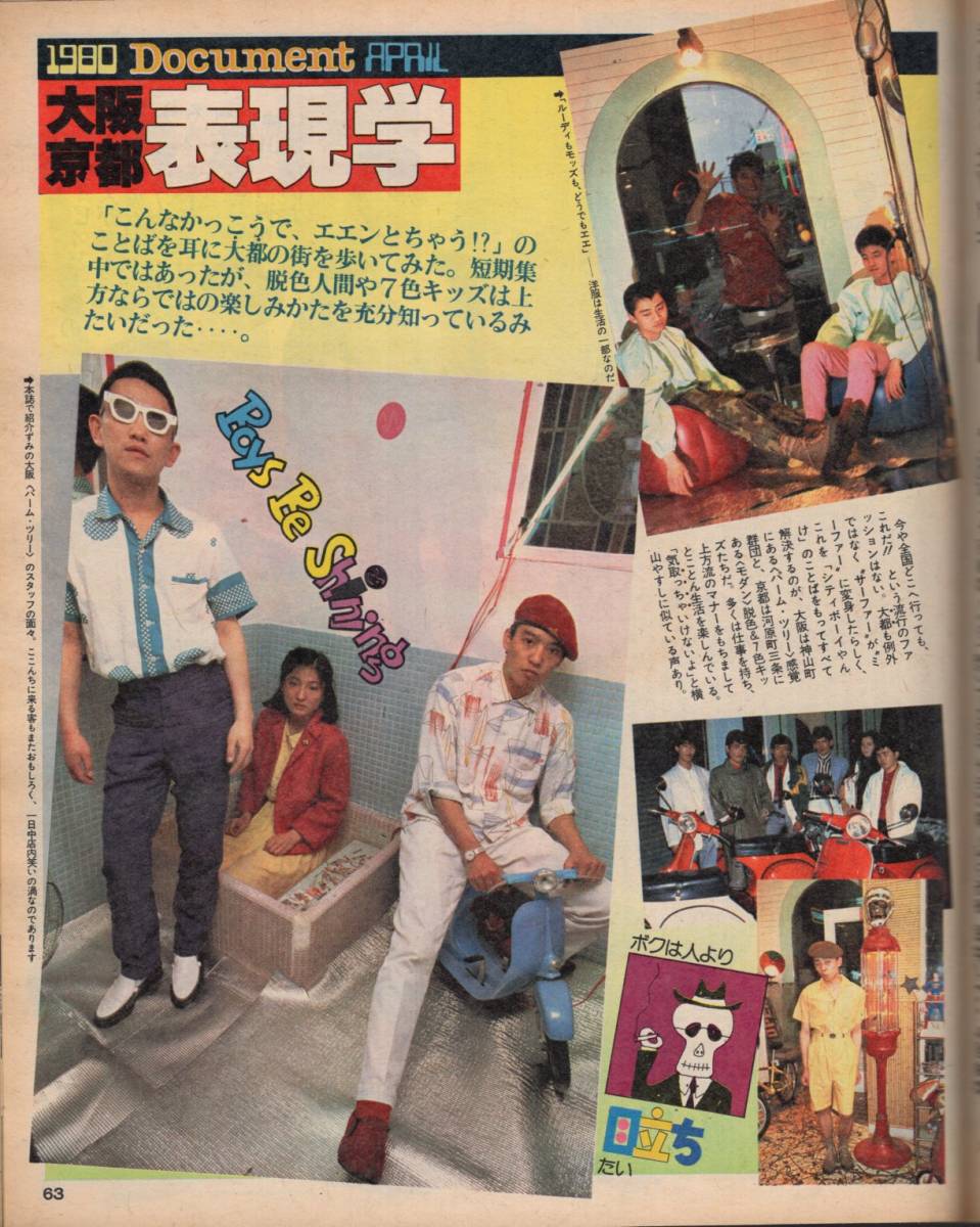 журнал POPEYE/ Popeye 80(1980.6/10)* специальный выпуск :bok. человек .. замечательный хочет./ заметный love. . белый закон / земля тест . заметный . - te. заметный ./ Miyazaki прекрасный .( Kumamoto большой )*