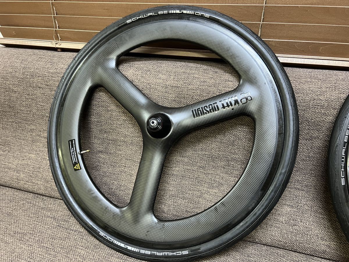 Tern ターンKitt design Carbon Tri-Spoke Wheel 20インチ(451 Tern ターンKitt design Carbon Tri-Spoke Wheel 20インチ(451